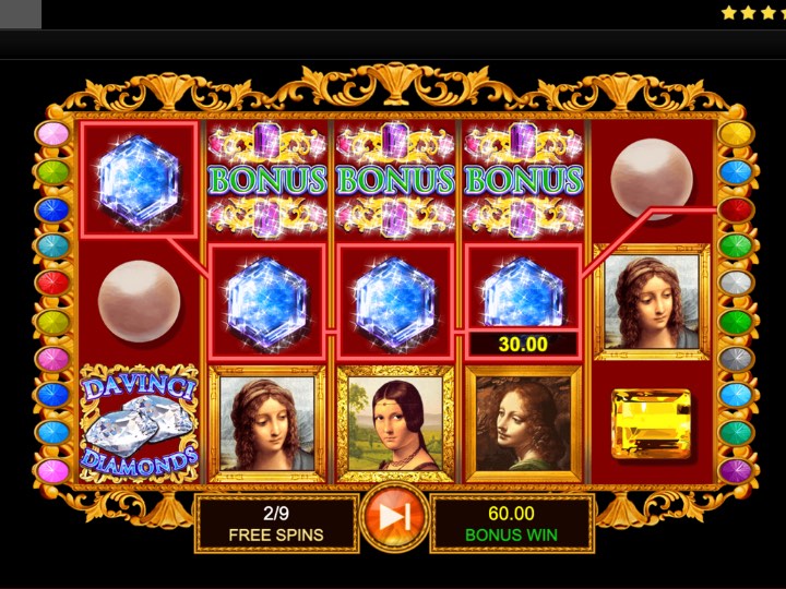 davinci diamonds slot play