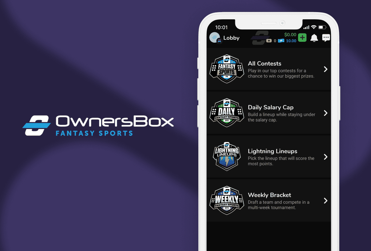 OwnersBox homepage on a mobile device