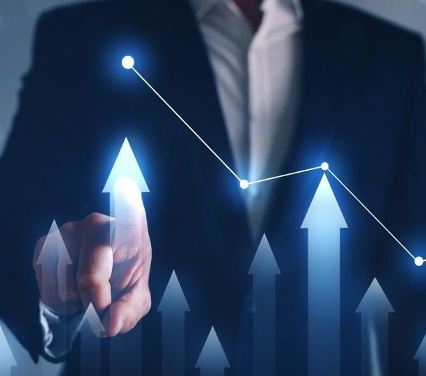 Arrow Upwards Growth