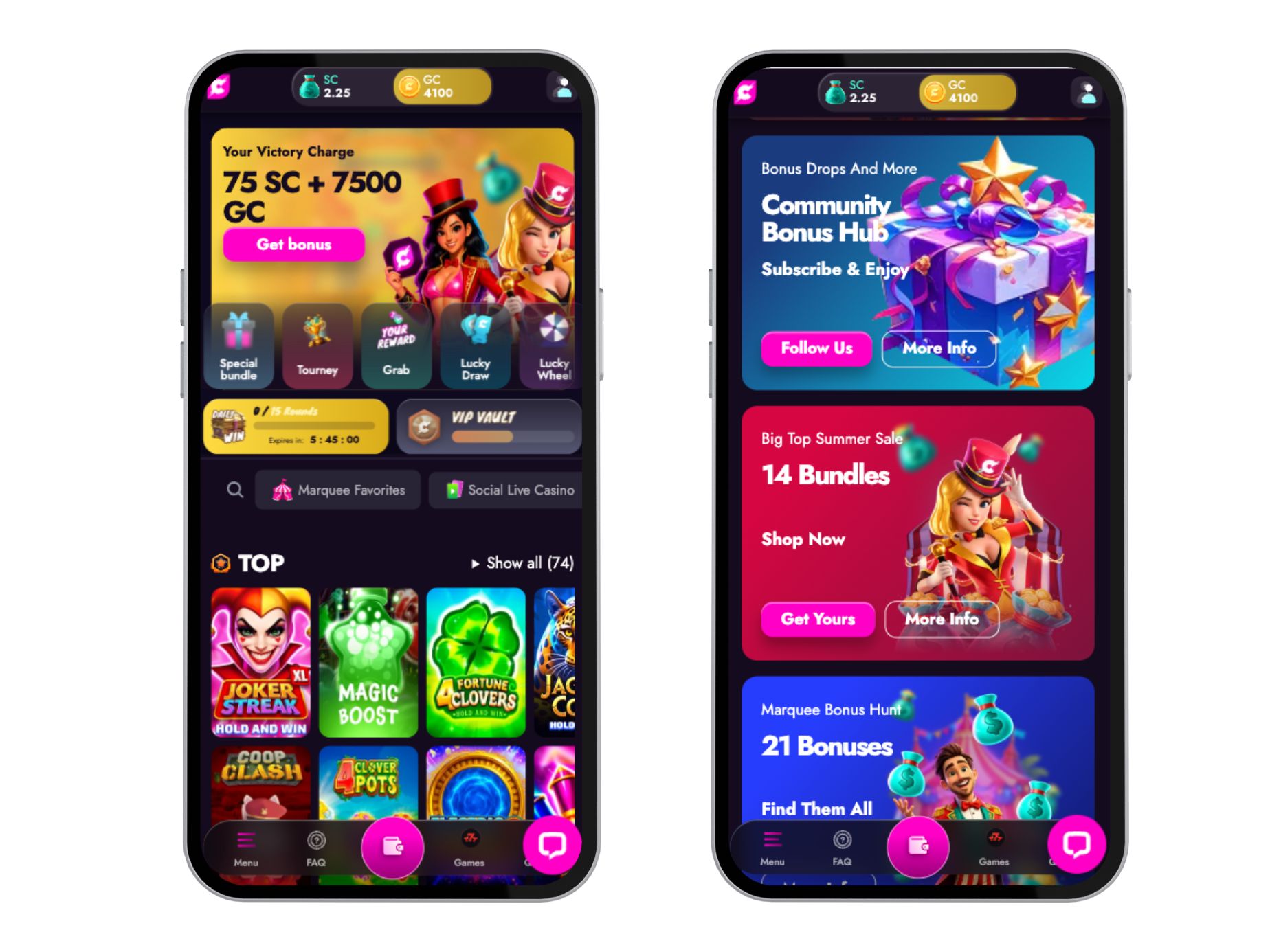 Cashoomo casino on mobile