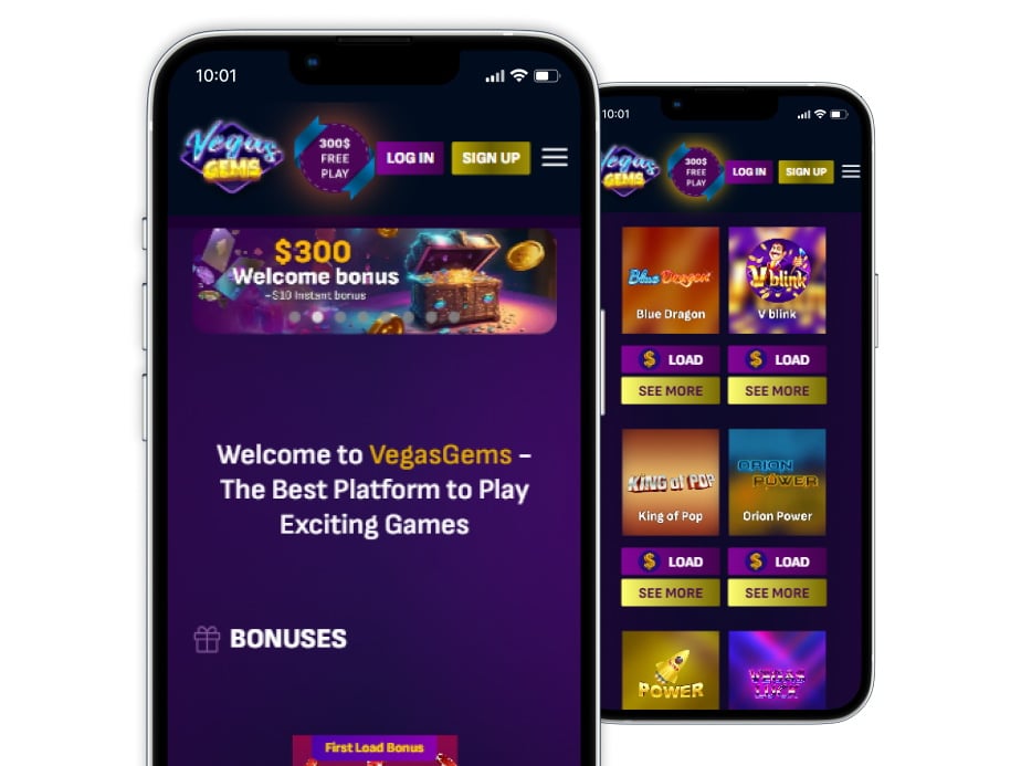 VegasGems Casino Review 2024 - New Sweeps Site