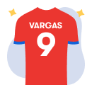 Eduardo Vargas soccer shirt