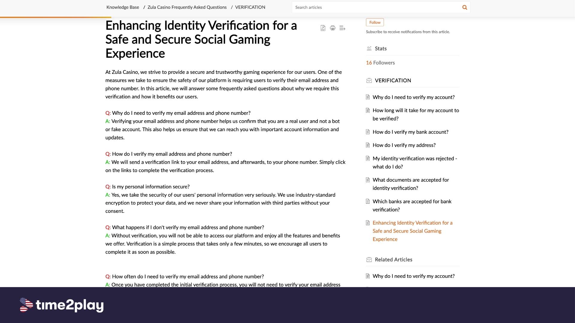 Zula KYC procedure
