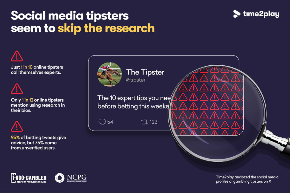 Tipster statistics on expertise and credibility