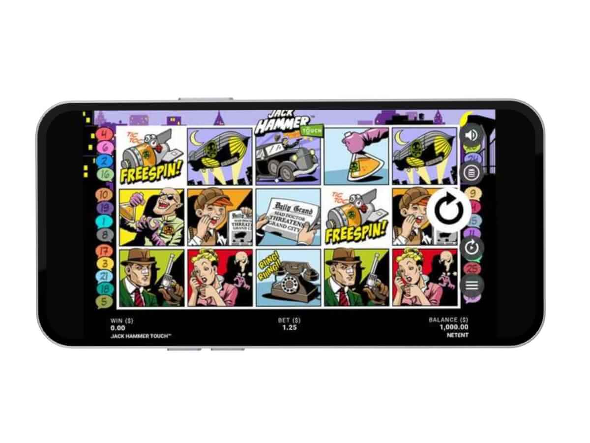Jack Hammer slot screenshot