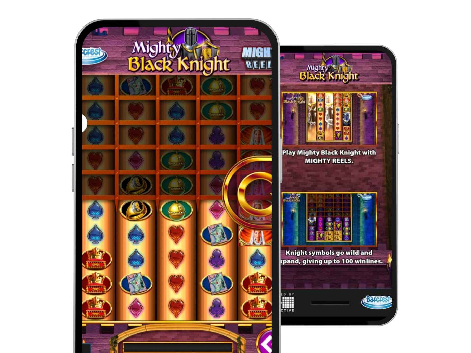 Mighty Black Knight slot screenshots