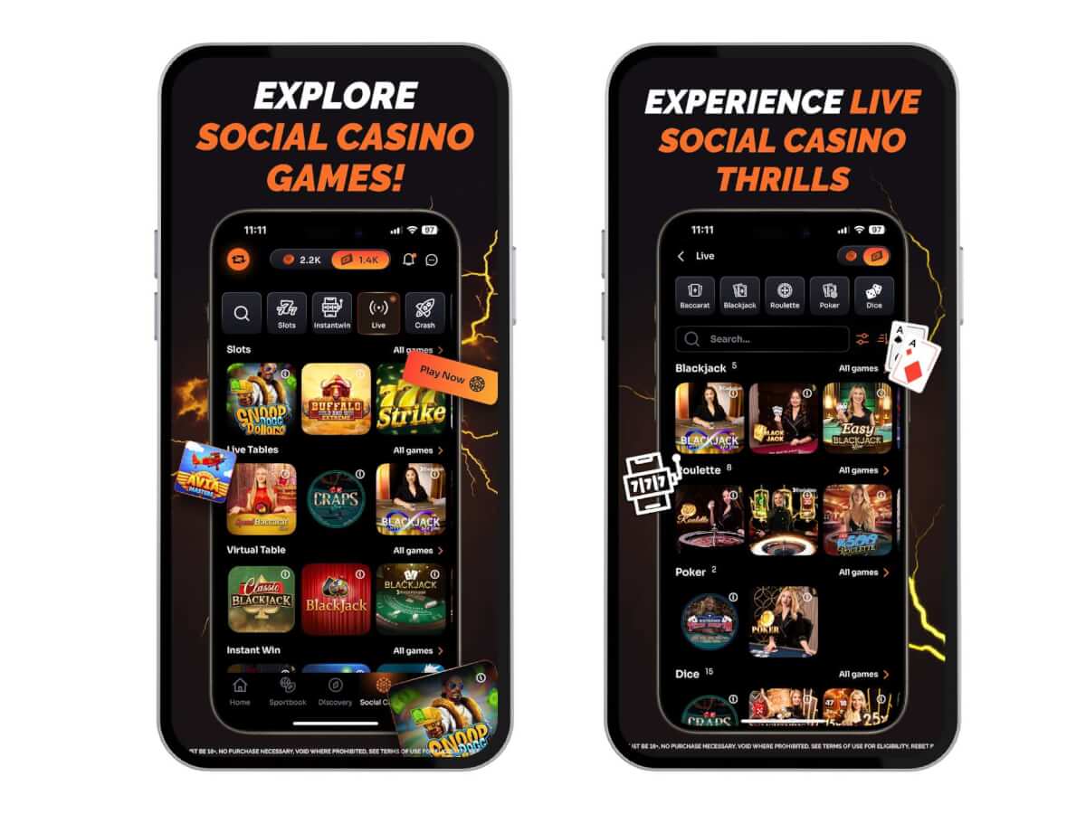 Rebet casino screenshots