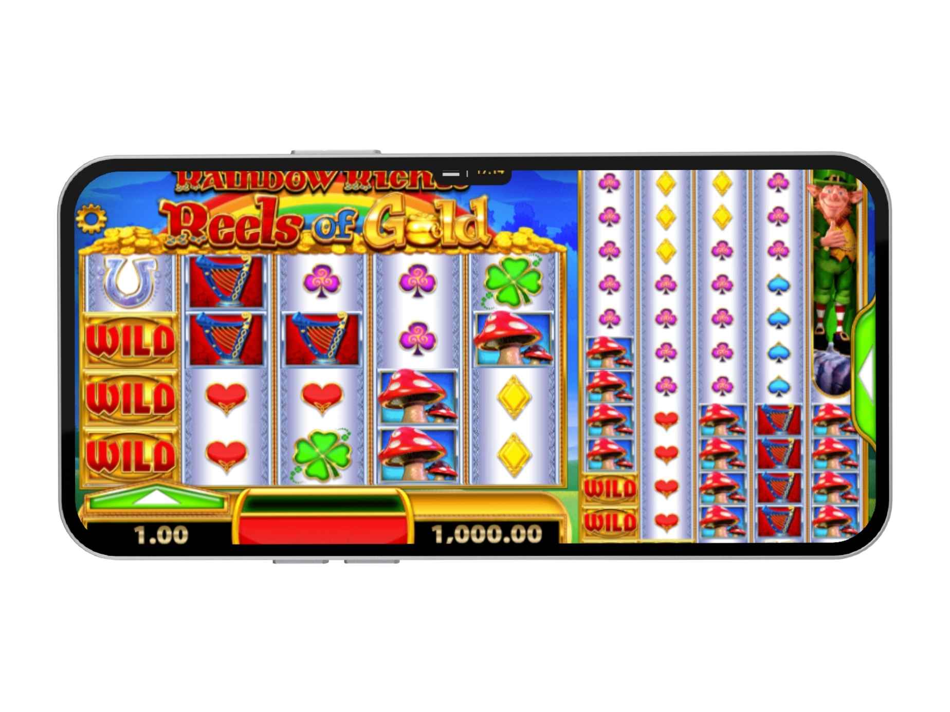 Rainbow Riches Reels of Gold screenshot