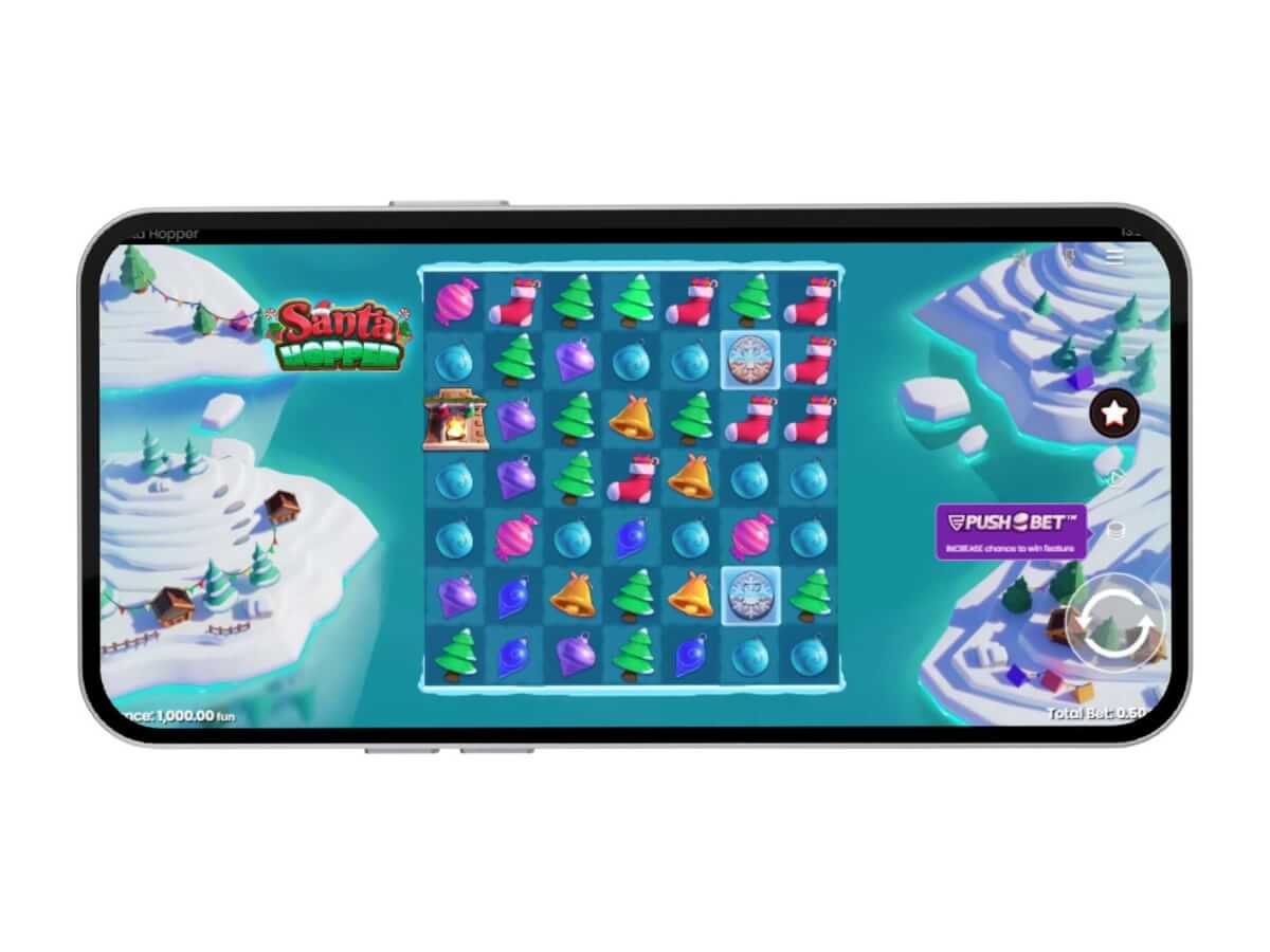 Santa Hopper landscape screenshot