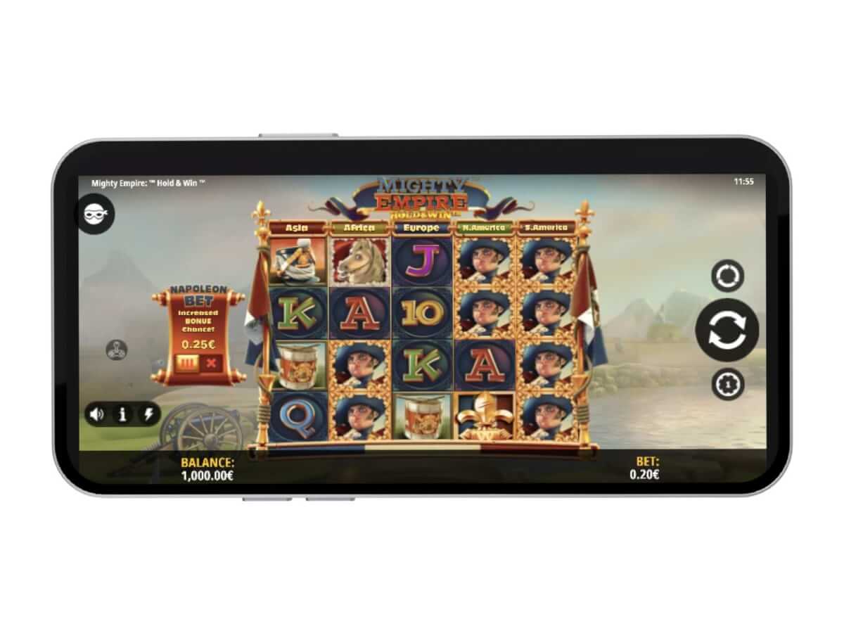 Mighty Empire Hold and Win landscape screenshot