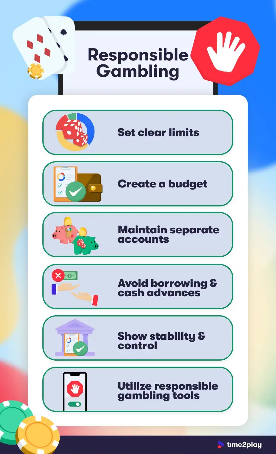 Responsible gambling and your credit score connection