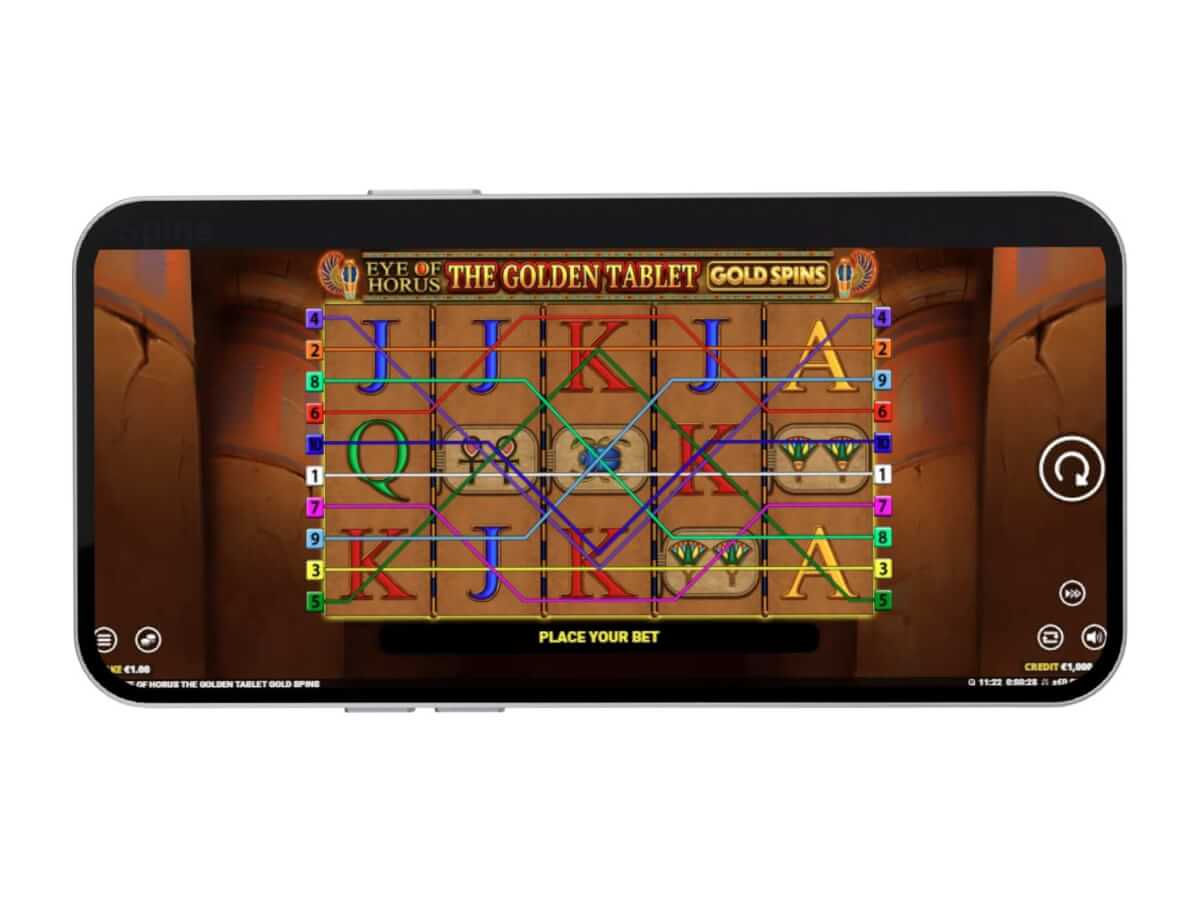 Eye of Horus The Golden Tablet mobile screenshot