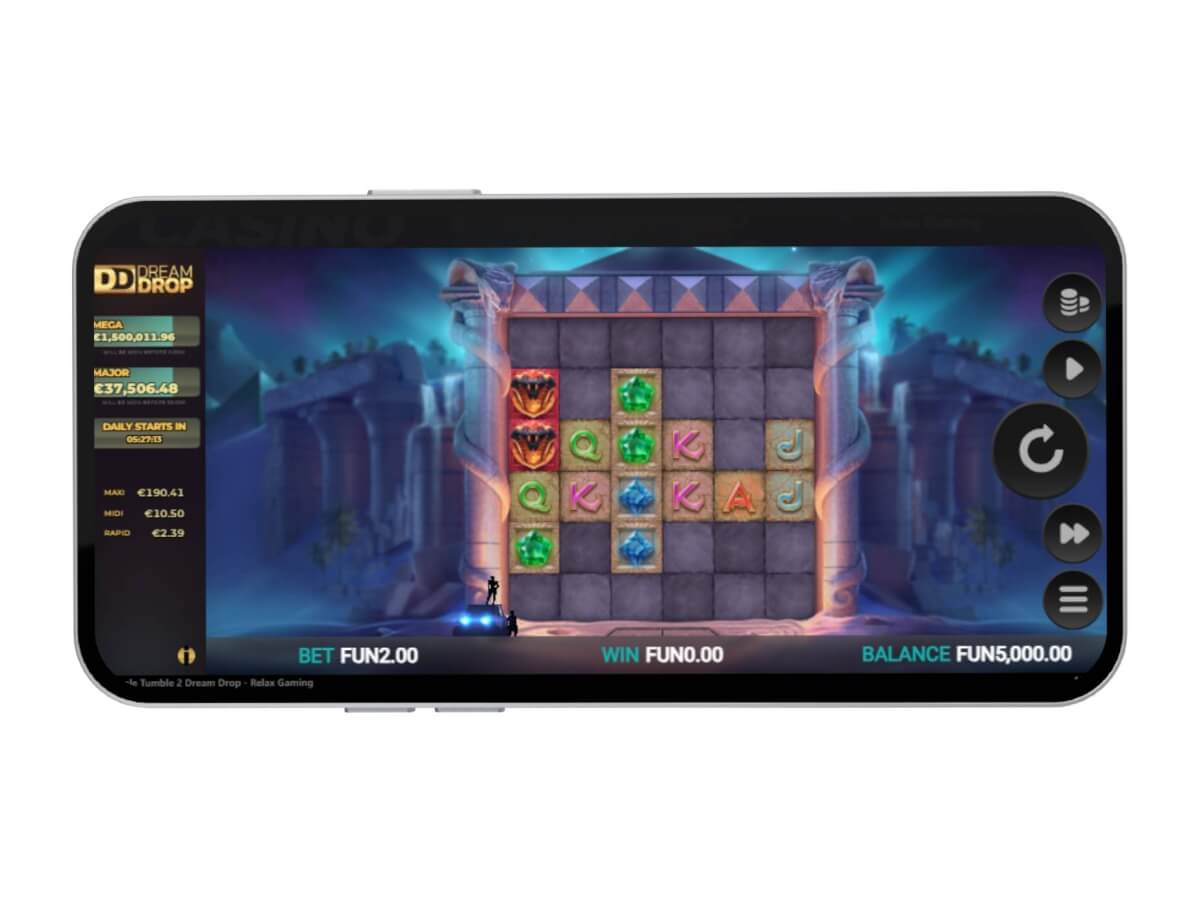 Temple Tumble 2 Dream Drop gameplay screenshot