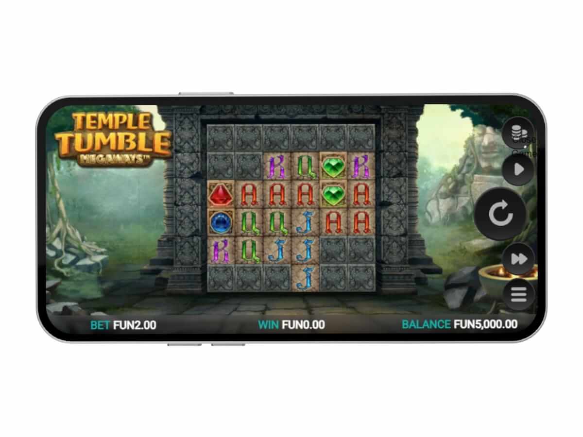 Temple Tumble Megaways mobile screenshot