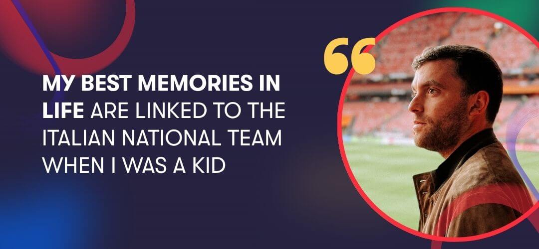 Fabrizio Romano quote: "My best memories in life are linked to the Italian national team when I was a kid"