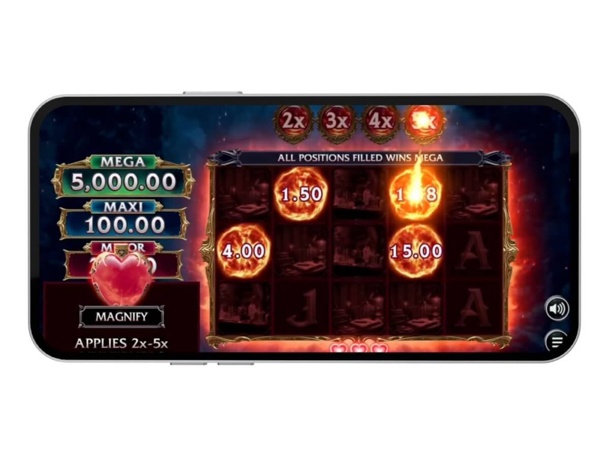 Immortal Romance Sarah's Secret Power Combo mobile screenshot
