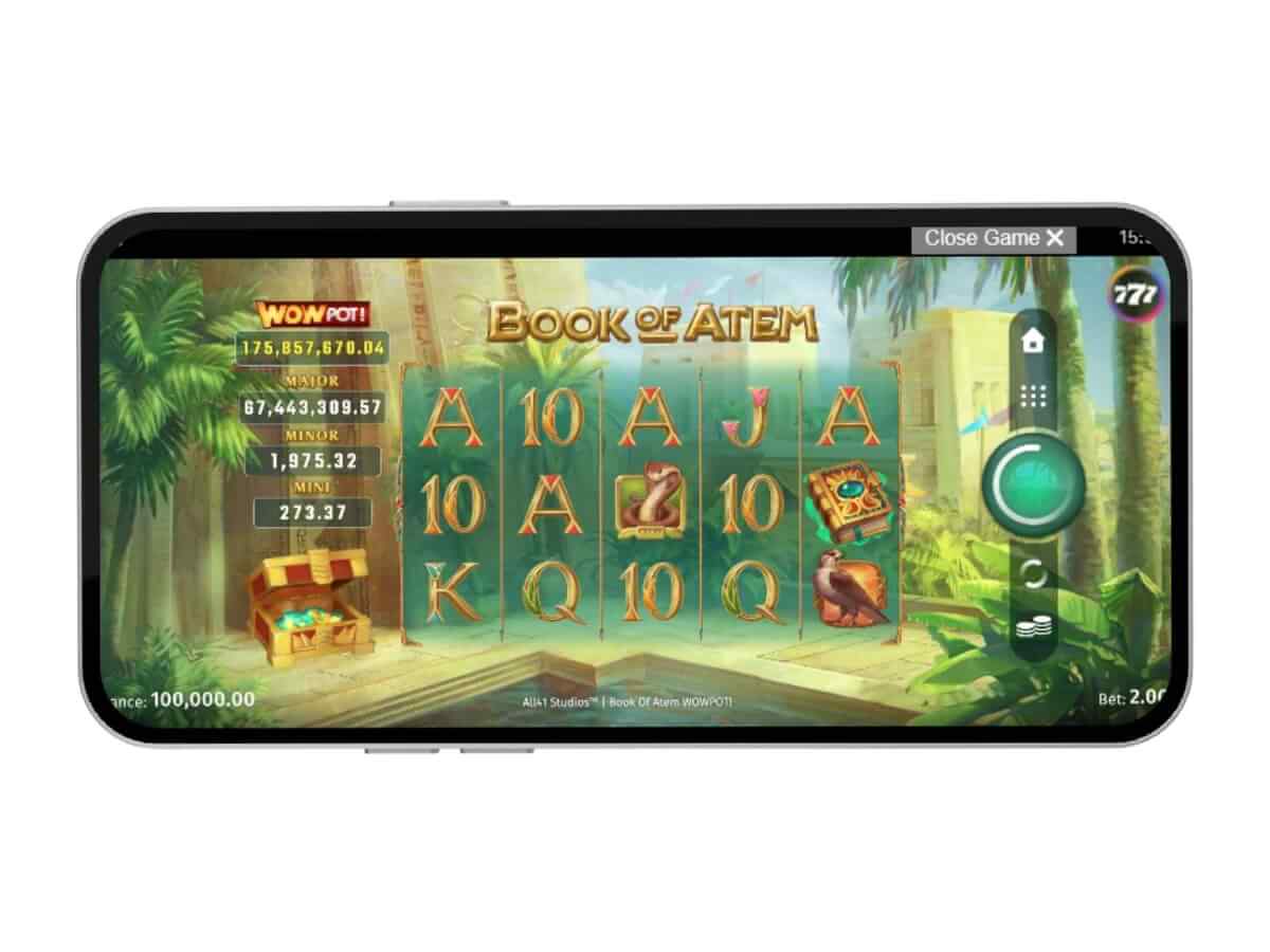 Book of Atem WowPot gameplay