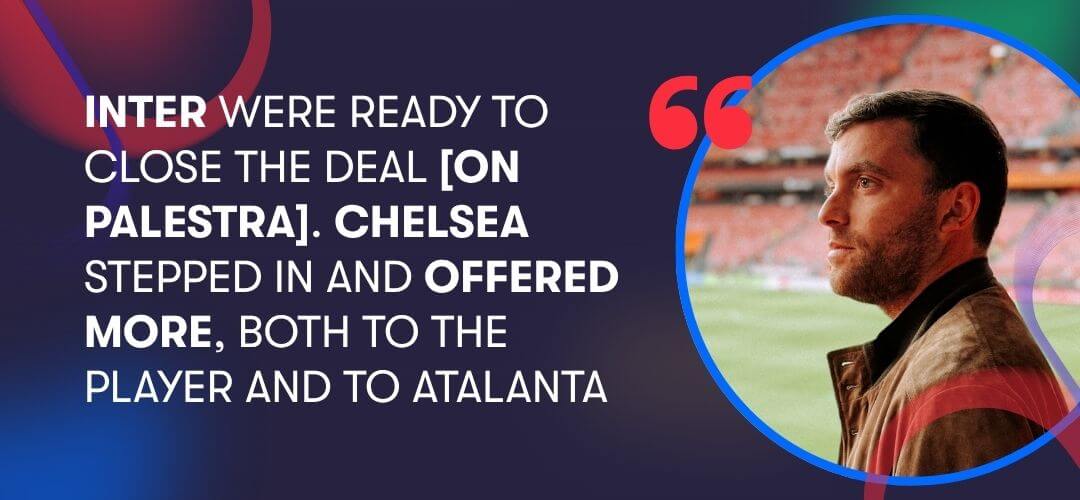 Fabrizio Romano: Chelsea hijack Inter Milan's move for Marco Palestra in a €60 million deal