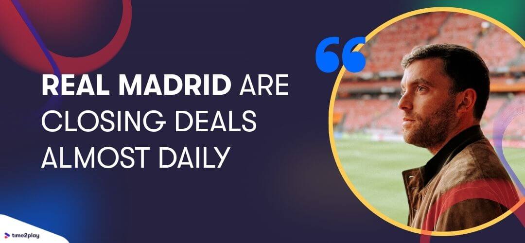 Fabrizio Romano: Real Madrid are closing deals almost daily