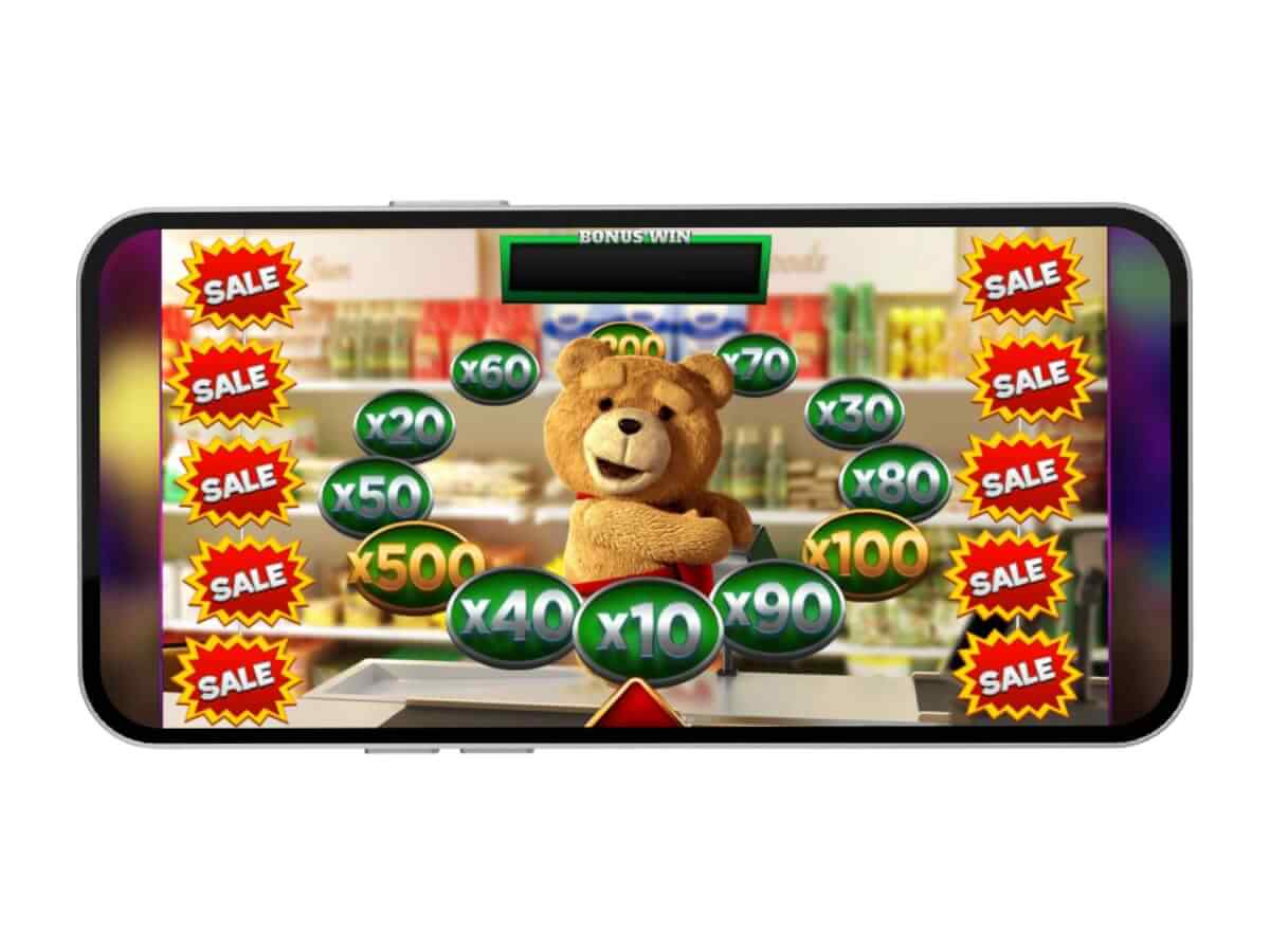 Ted slot mobile gameplay