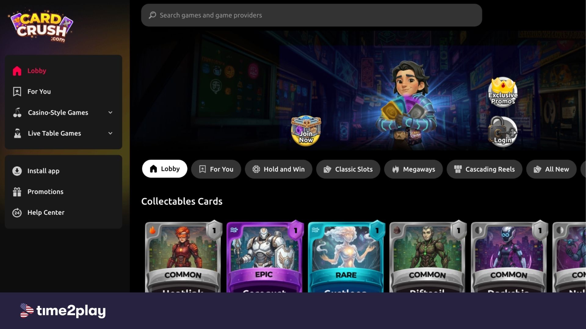 Card Crush desktop screenshot