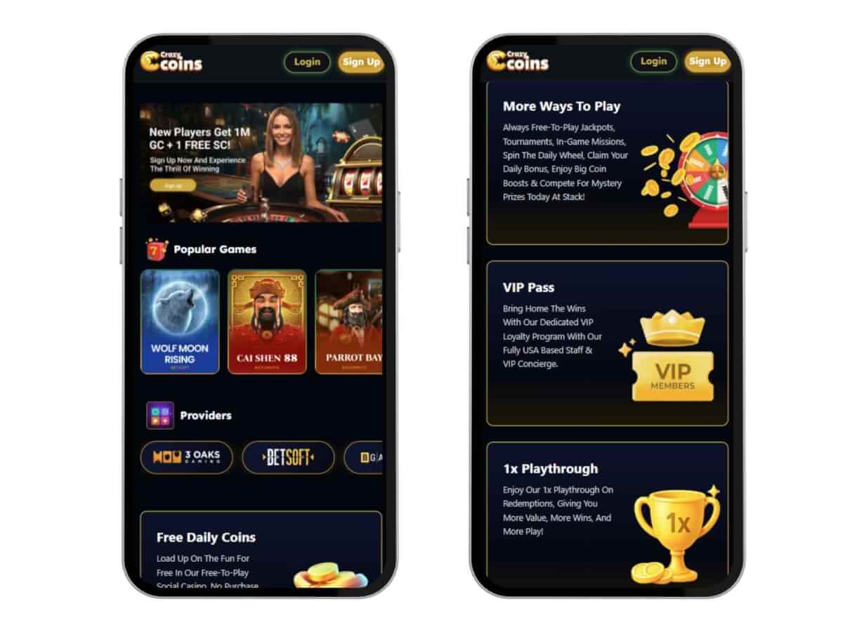 CrazyCoins screenshots