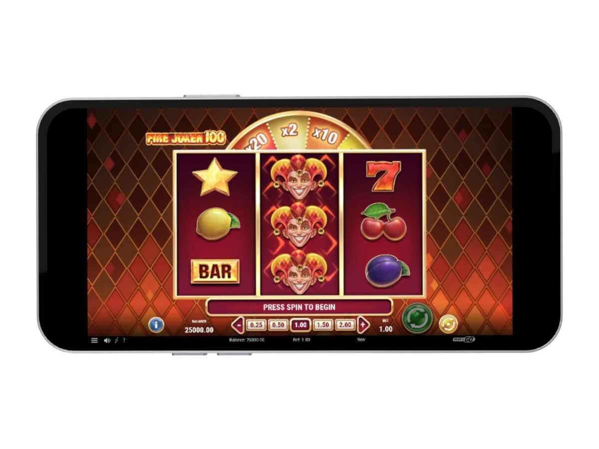 Fire Joker 100 slot gameplay screenshot