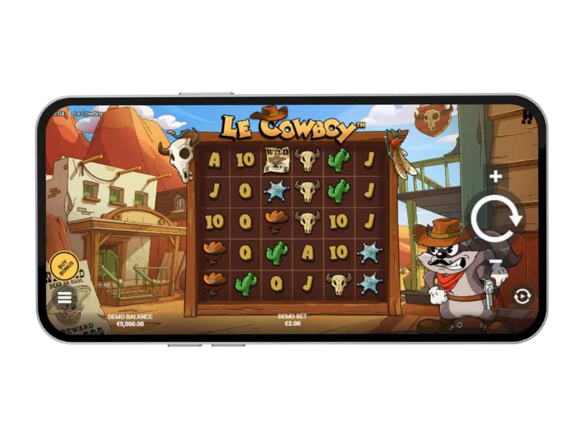 Le Cowboy slot screenshot