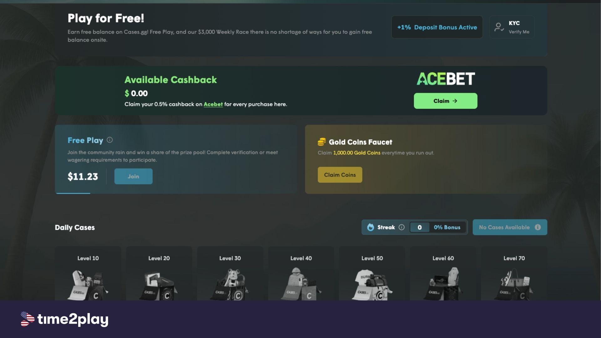 Cases.gg daily promos
