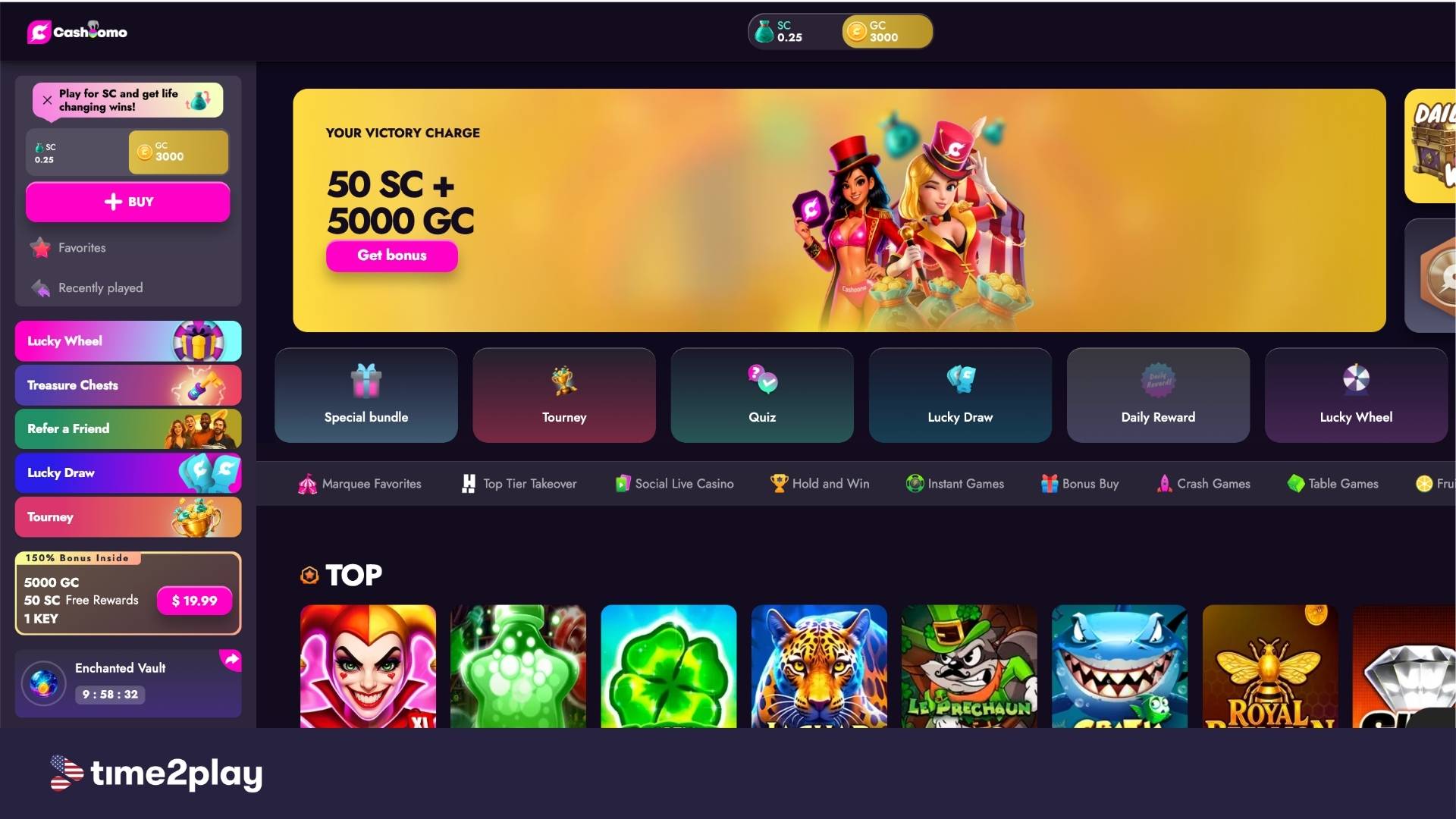 Cashoomo homepage