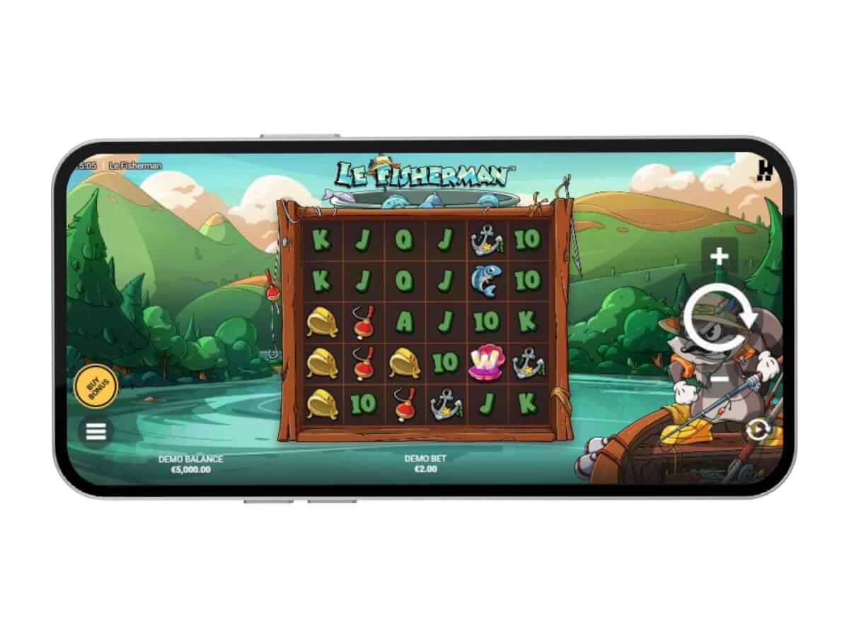 Le Fisherman mobile gameplay screenshot