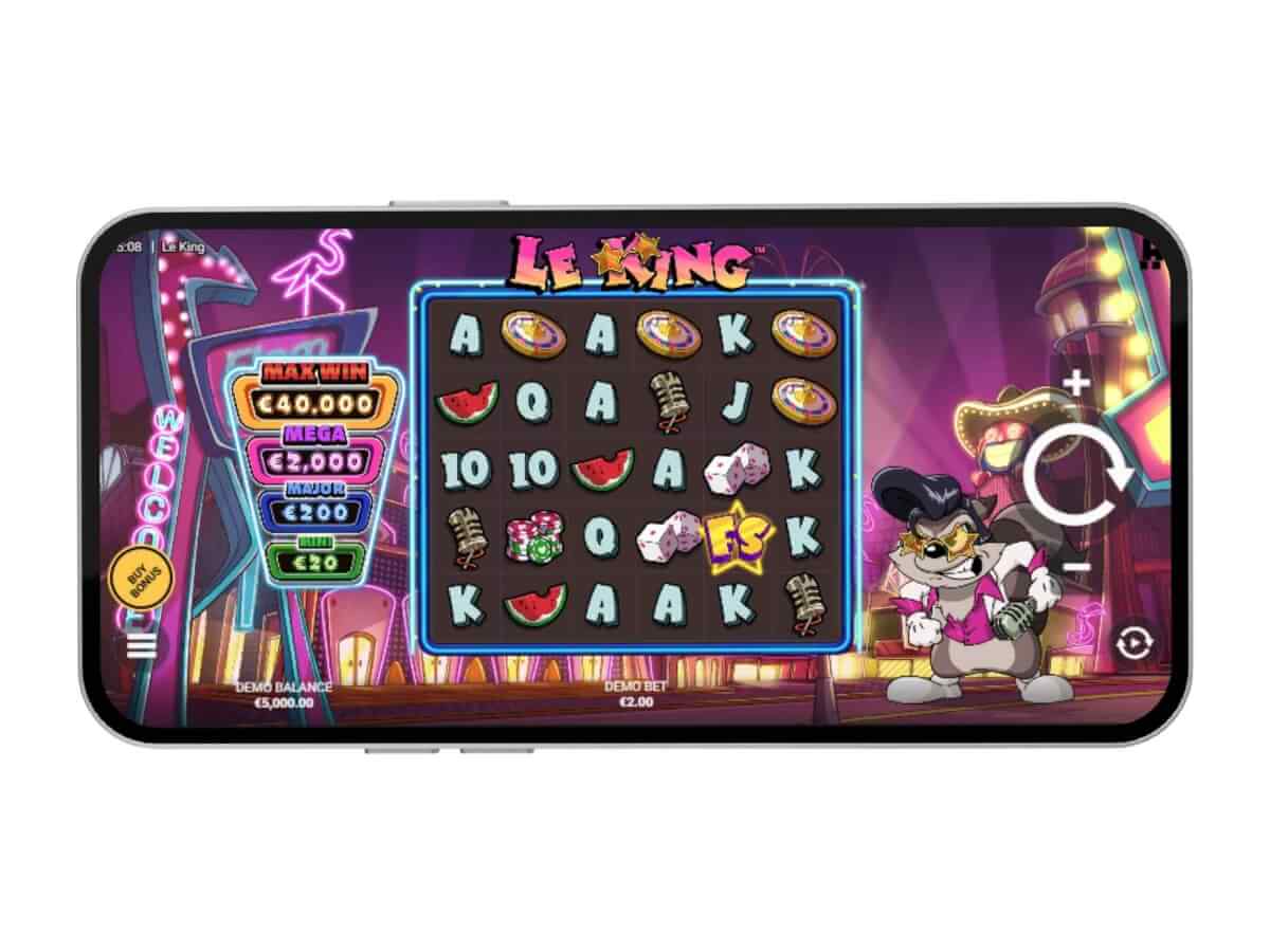 Le King gameplay slot screenshot