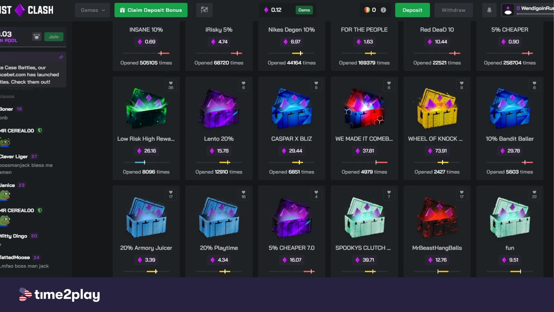 RustClash boxes and cases