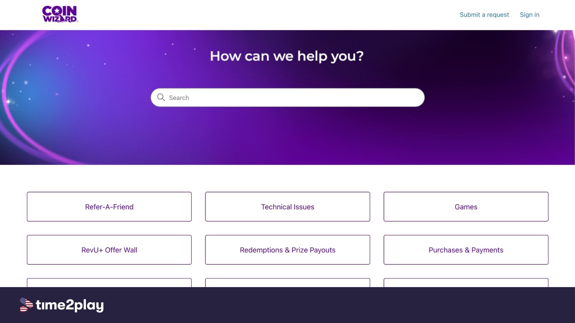 Coin Wizard Games Help Center