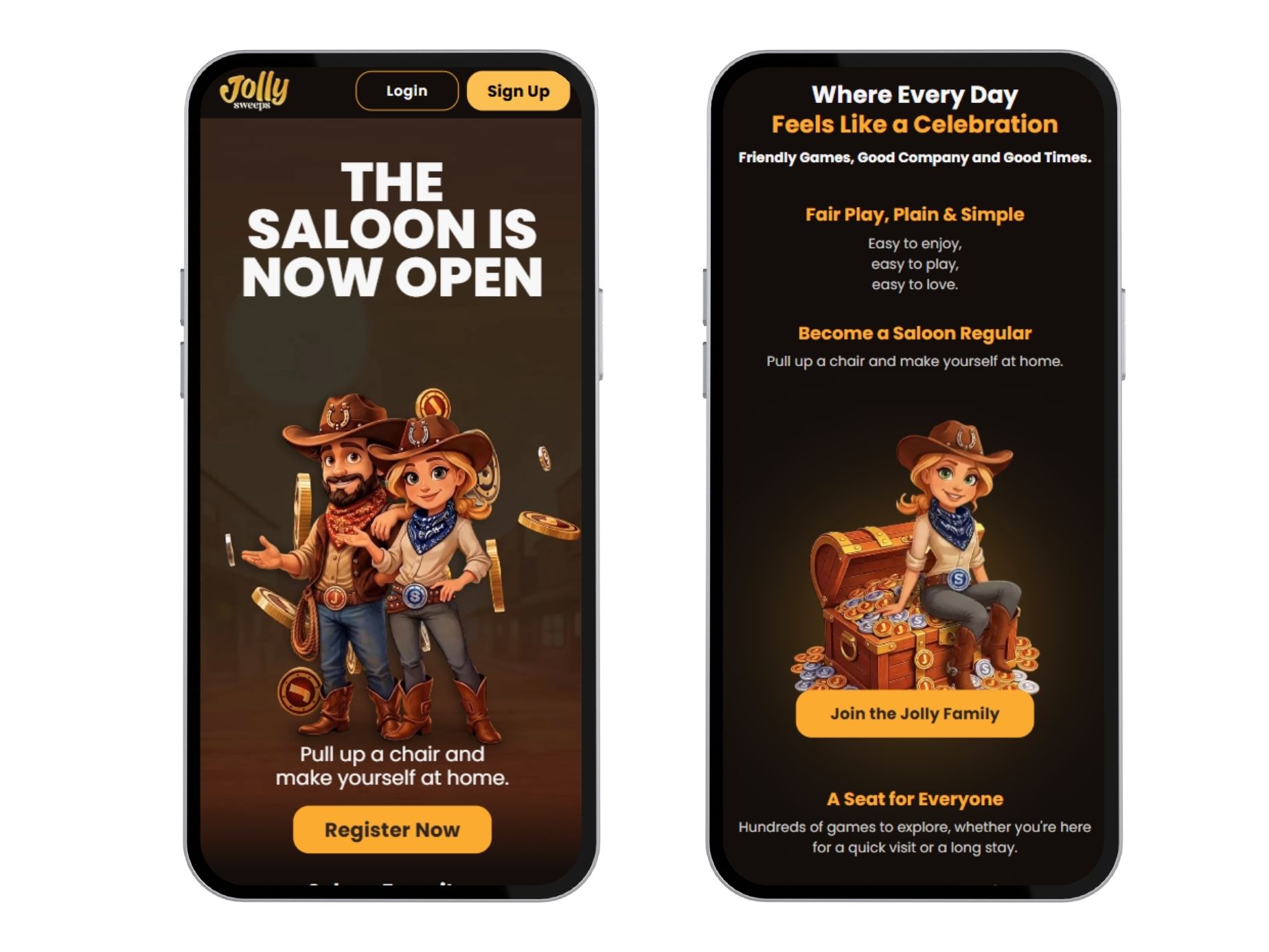 Jolly Sweeps mobile screenshot