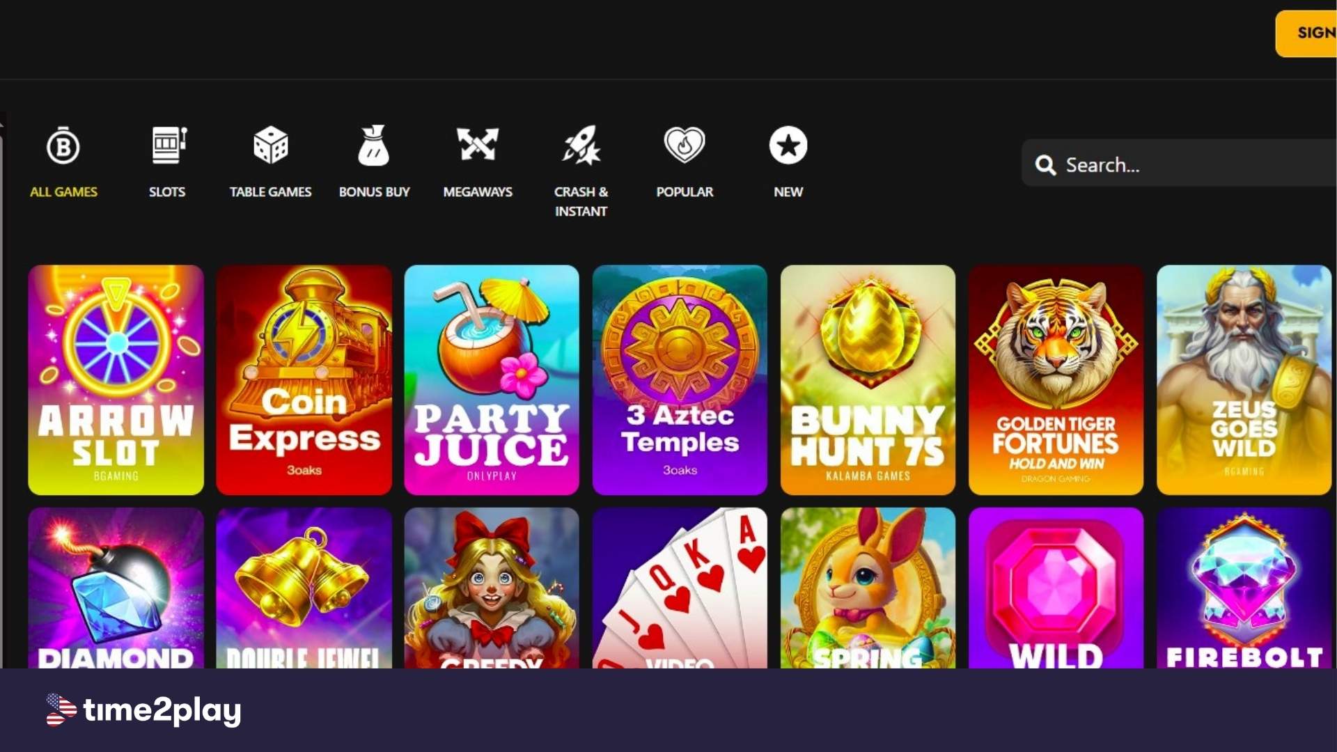 Lucky Buddha games library