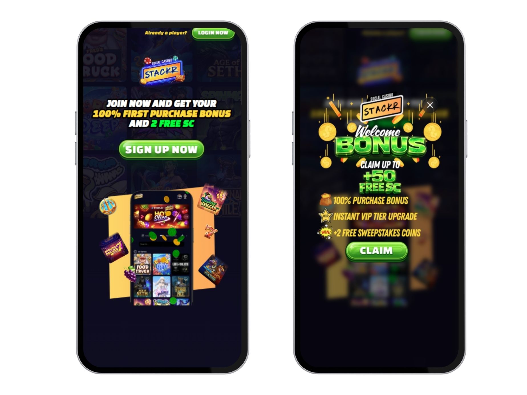 Stackr mobile screenshot