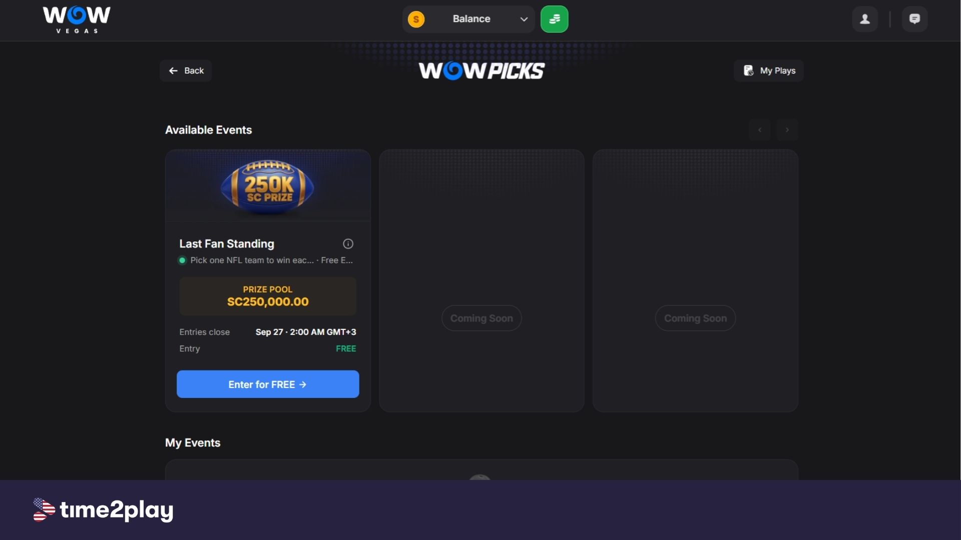 WOW Picks available promos