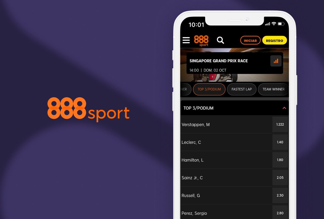 888 Sport Apuestas F1