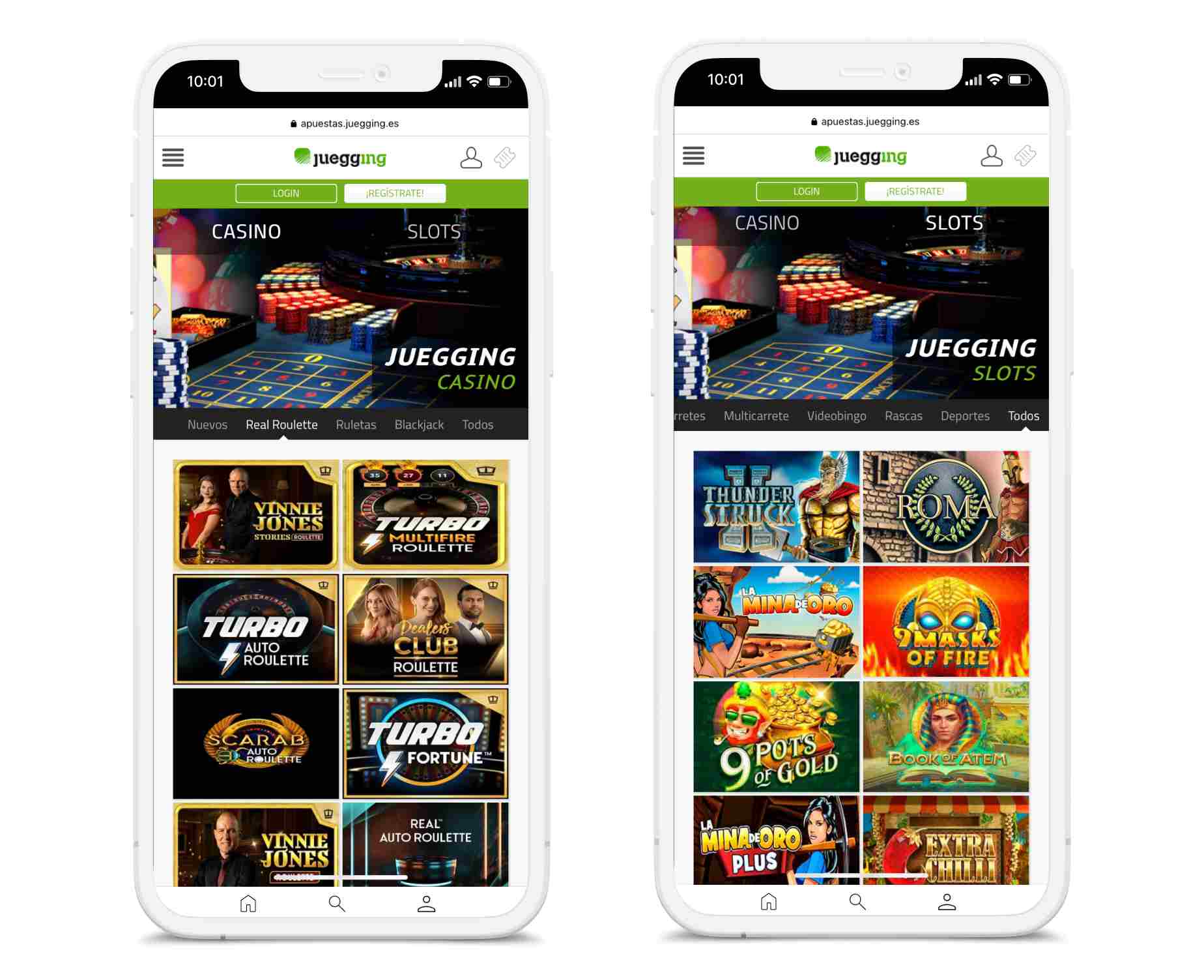 Juegging Casino App Movil