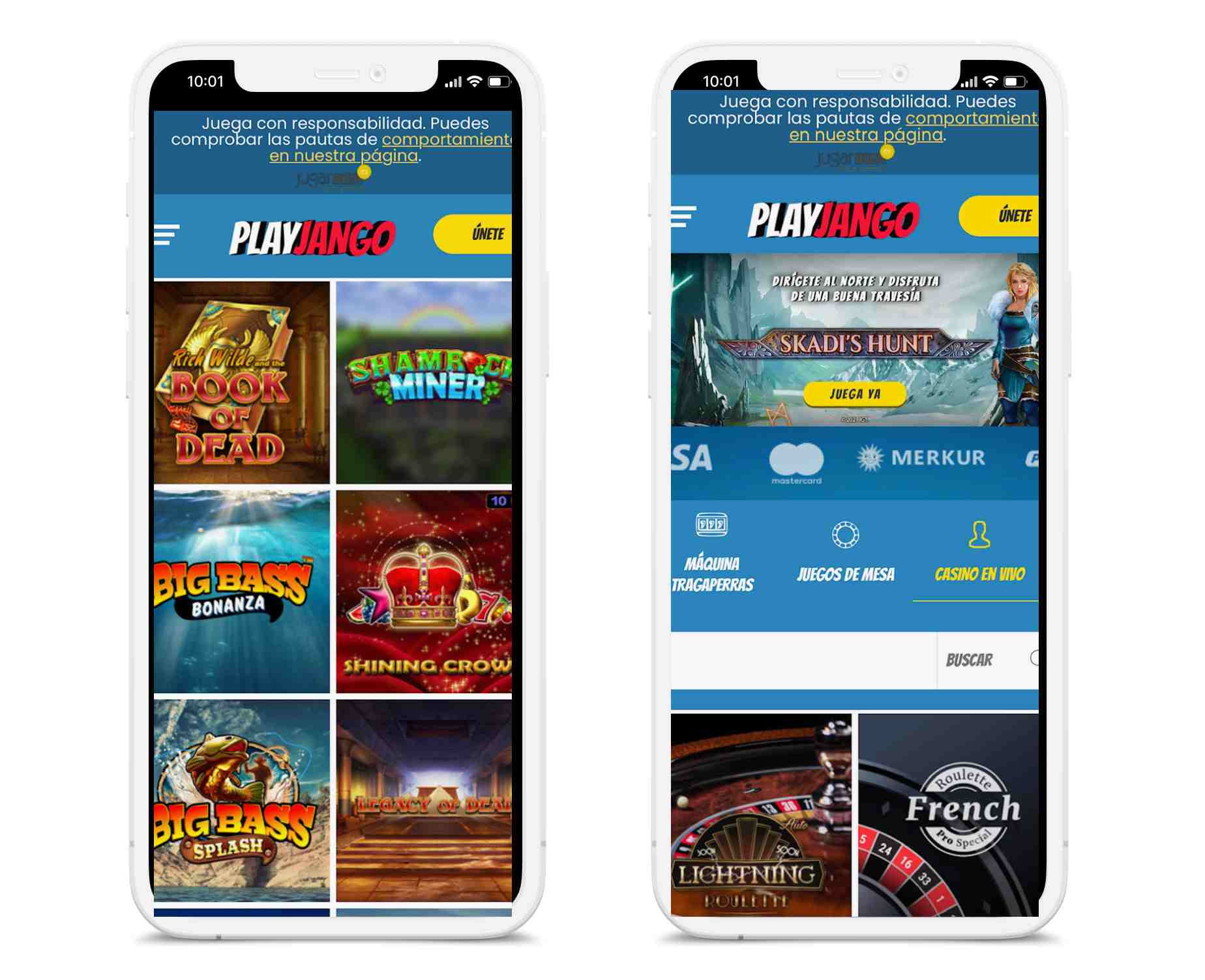 Playjango Casino App Móvil