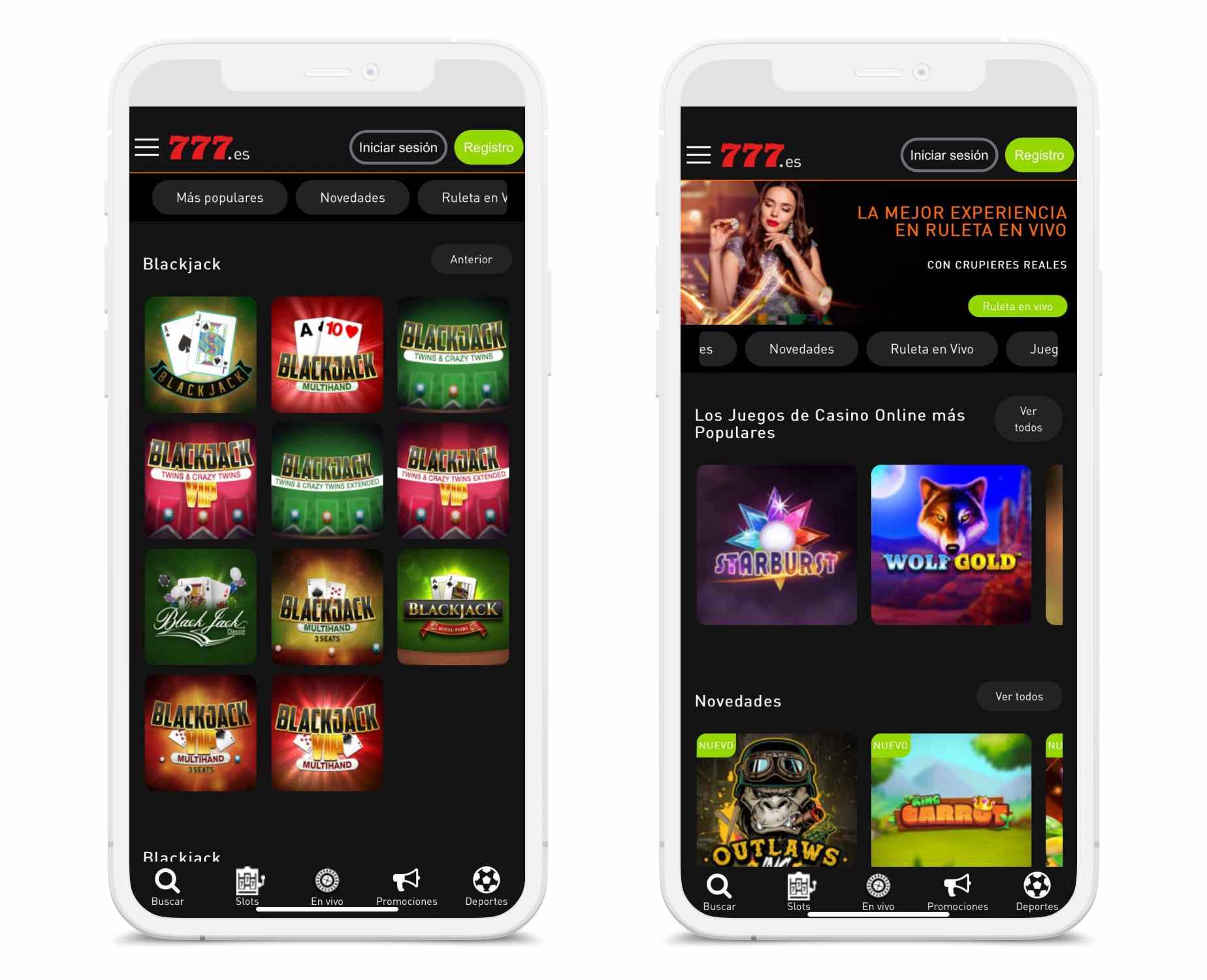 App Movil Casino777