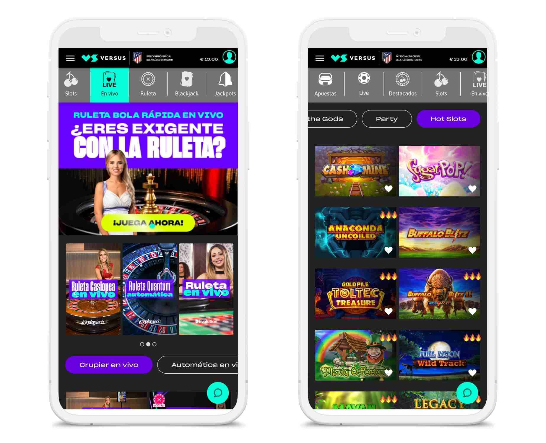 Versus Casino Movil Ios Android