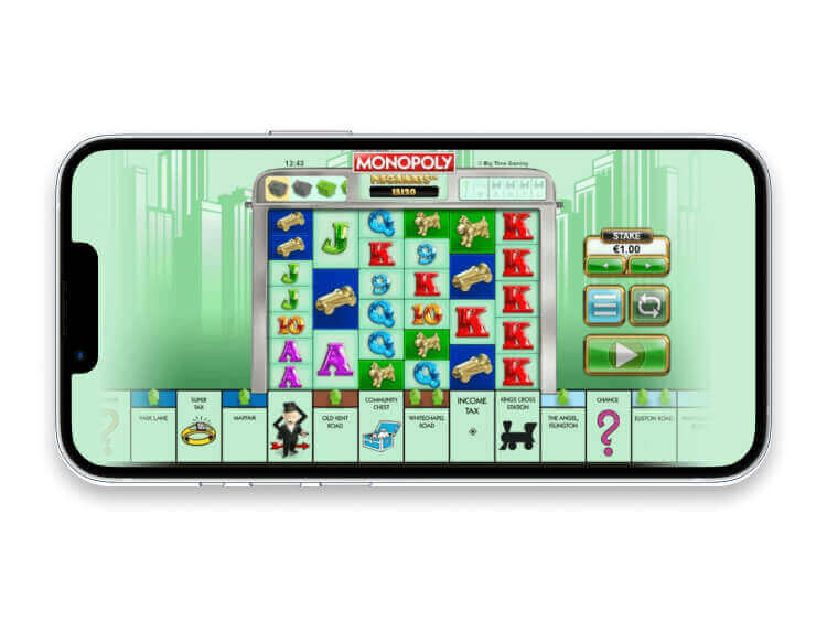 Monopoly Megaways móvil