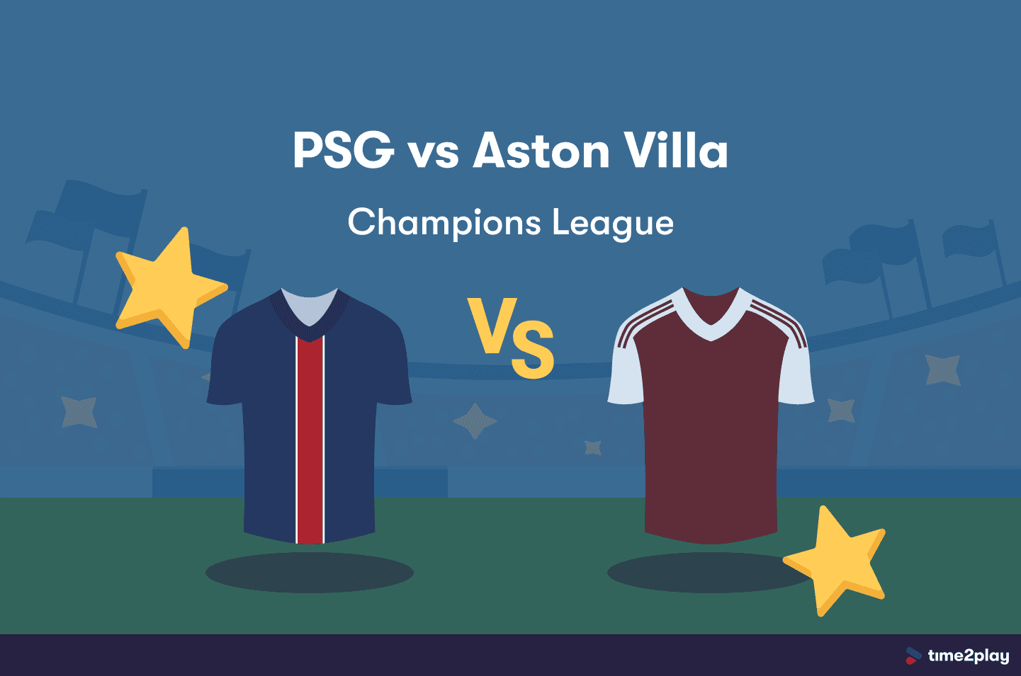 PSG Aston Villa Champions League