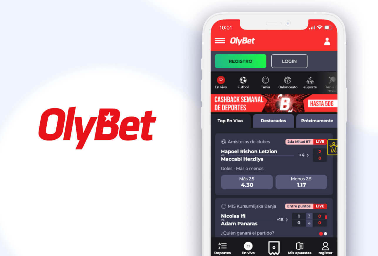 Plataforma de OlyBet apuestas