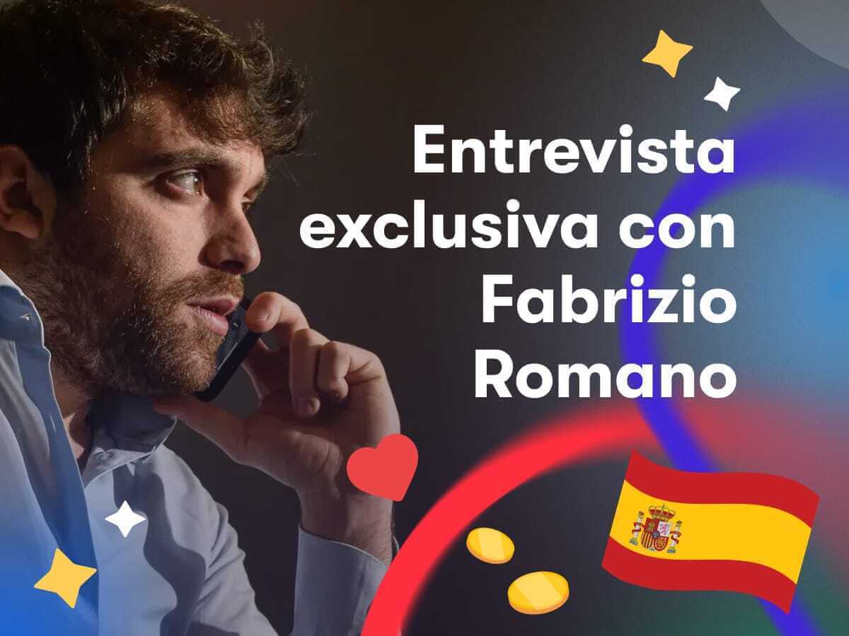 Entrevista exclusiva con Fabrizio Romano