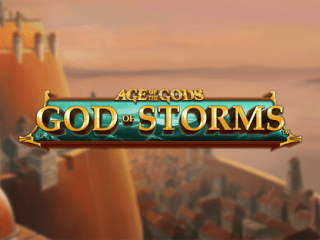 Age Of Gods God Of Storms slot logo