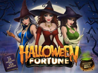Halloween Fortune slot logo