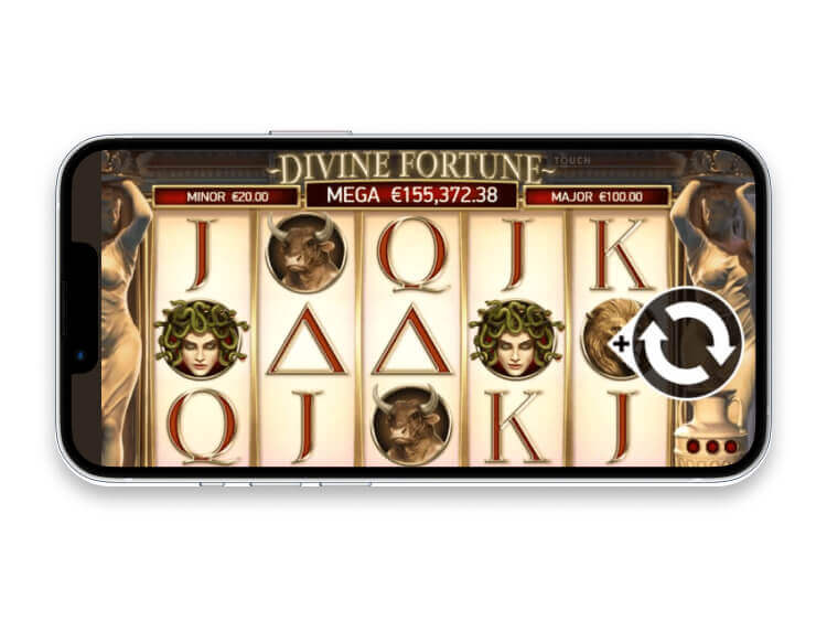 Divine Fortune slot mobile
